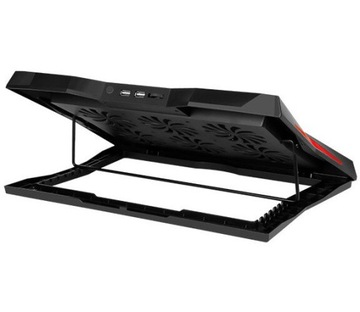 Охлаждающая подставка для ноутбука с подсветкой и USB до 17 дюймов XTrike ME
