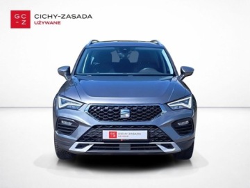 Seat Ateca SUV Facelifting 2.0 TDI 150KM 2022 Seat Ateca serwis ASO 2.0TDI 150KM bezwypadkowy pakiety Link NAVI LED VAT23, zdjęcie 7