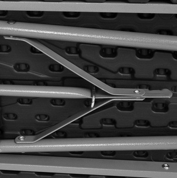 СКАВЬЯ СКЛАДНАЯ В ЧЕМОДАН ДЛЯ САДОВЫХ БАНКЕТОВ ЧЕРНАЯ STRONG 180