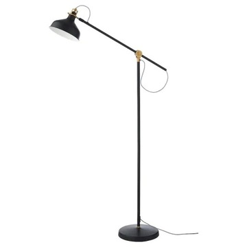 LAMPA PODŁOGOWA DO CZYTANIA CZARNA 153 CM