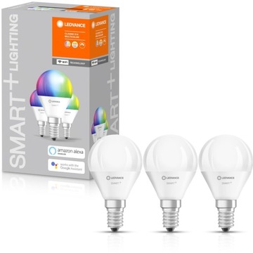 3x Żarówka LED E14 5W RGB DIM SMART+ WiFi LEDVANCE