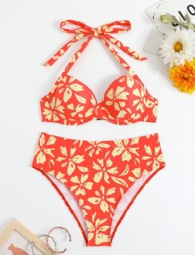 PK48 Zestaw Bikini w Kwiaty SHEIN M