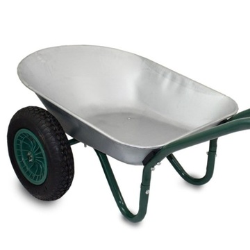 ДВУХКОЛЕСНАЯ ОЦИНКОВАННАЯ САДОВАЯ тачка 150КГ 100Л