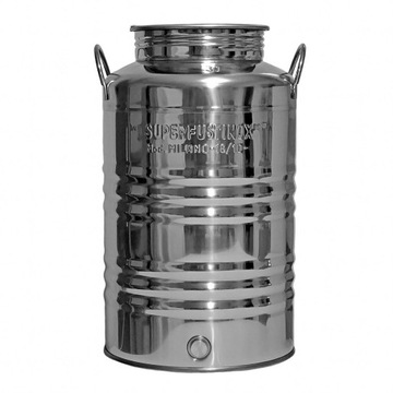 Бочка ANTAŁEK из нержавеющей стали INOX 30л ГЕРМЕТИЧНЫЙ контейнер с краном