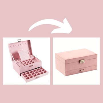 ШКАТУЛКА ДЛЯ ЮВЕЛИРНЫХ ЧАСОВ БОЛЬШАЯ КОРОБКА-ОРГАНИЗАТОР КОРОБКА-КОРОБКА