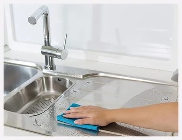 САЛФЕТКА ФИОЛЕТОВАЯ СИНЯЯ МИКРОФИБРА VILEDA ACTIFIBRE 2 шт.