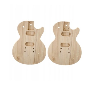 2 unfinished guitar body by hand