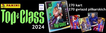 PANINI Top Class TC 2024 Zestaw SILVER (karty piłkarskie, album) + GRATISY