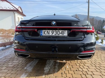 BMW Seria 7 G11-G12 Sedan Facelifting 3.0 740d 340KM 2020 BMW 7 740 d Tylna oś skrętna, zdjęcie 5