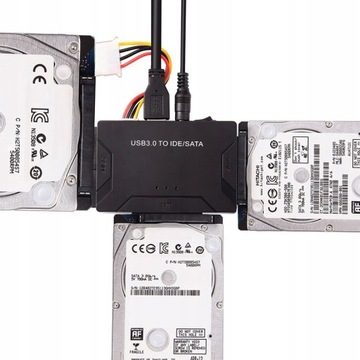 Adapter Dysków SATA 2,5 3,5 USB 3.0 przejściówka