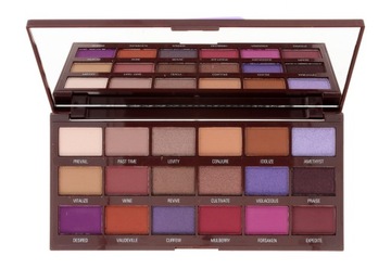 Палетка теней для век Makeup Revolution Violet Chocolate