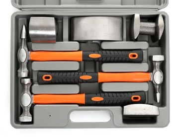 Набор инструментов для листового металла: молоток для листового металла KD319 от Kraft&Dele.