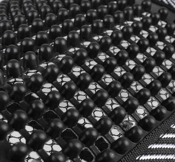 Эргономичная поддержка спины, поясничная поддержка с массажером для кресла.