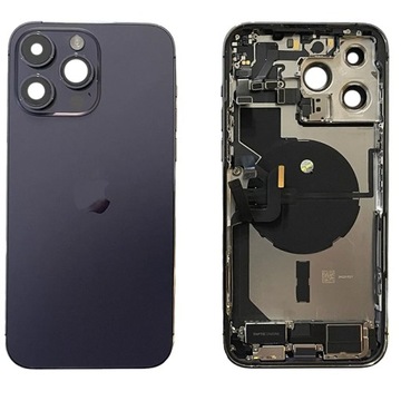 Obudowa kompletna do iPhone 14 Pro korpus obudowa fioletowy OEM