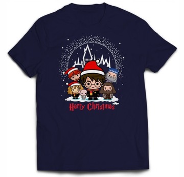 KOSZULKA ŚWIĄTECZNA HARRY POTTER CHRISTMAS M