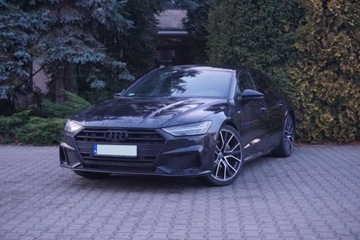 Audi A7 C8 Sportback 2.0 45 TFSI 245KM 2019 Audi A7 Sportback Quattro S Line Tempomat Klima 4stref. LED Matrix FV