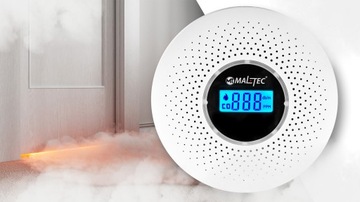 Датчик дыма угарного газа SafeSensor2000 2в1