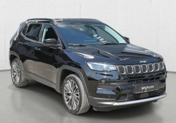 Jeep Compass II SUV Facelifting 1.5 MHEV T4 130KM 2022 Jeep Compass Salon Polska 1.5 MHEV Serwsiowany w ASO Gwarancja RIA, zdjęcie 6
