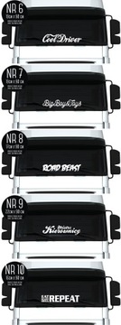 Наклейка для обтекателя окна грузовика Tira * УЗОРЫ * ЦВЕТА * 90 см * XL