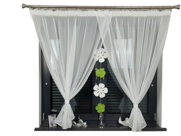 DLA DZIECI FIRANA GOTOWA ZAWIESZKA AŻUR 400x145 OZDOBA KONICZYNA GLAMOUR