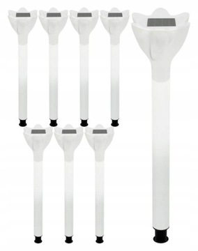 4x Lampa Solarna LED POCHODNIA Efekt PŁOMIEŃ Ogień