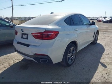 BMW X6 F16 2018 BMW X6 2018r., XDRIVE35I, od ubezpieczalni 3.0 Benzyna 300KM, zdjęcie 6