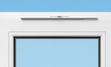 AirBox New Vent Comfort оконный форточка, белый, монтаж без фрезеровки