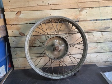 MOTOCYKL MZ KOŁO PRZÓD TYŁ ORYGINAŁ 490 mm OKAZJA PRL POLECAM
