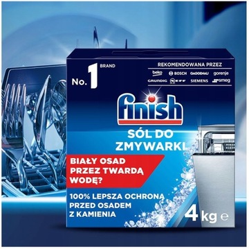 Соль для посудомоечной машины FINISH 4 кг.