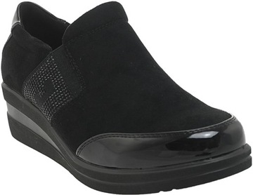 PÓŁBUTY SNEAKERSY 225 SERGIO LEONE CZARNY ZAMSZ 41