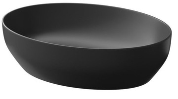 CERSANIT Umywalka nablatowa Larga 50x38cm antracyt