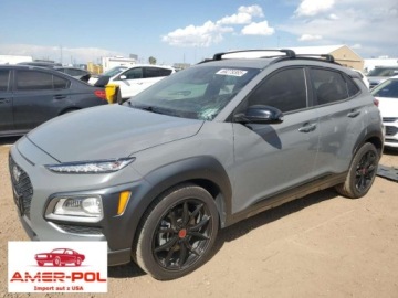 Hyundai Kona I Crossover Facelifting 1.6 T-GDI 198KM 2021 Hyundai Kona 2021 HYUNDAI KONA NIGHT 1.6 Benzyna 198KM