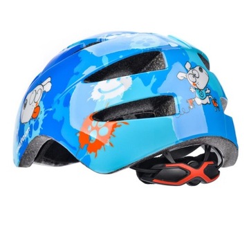 Kask Rowerowy dla Dzieci Regulowany METEOR 43-48cm