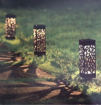 СВЕТОДИОДНАЯ СОЛНЕЧНАЯ САДОВАЯ ЛАМПА, 8X ДРЕНАЖНОЕ ОСВЕЩЕНИЕ