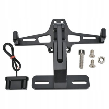 Крепление держателя номерного знака мотоцикла