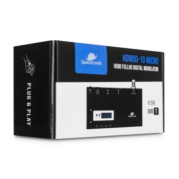 Modulator sygnału HDMI na DVB-T HDMOD10 mały micro