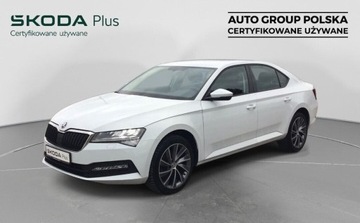 Skoda Superb III Liftback Facelifting 1.5 TSI 150KM 2022 Skoda Superb Active DSG, Gwarancja, Czujniki parkowania, Apple CarPlay 1.5