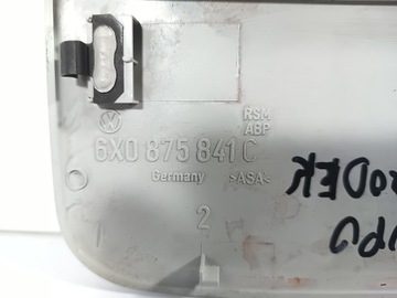 VW LUPO 98-05 LAMPA OSVĚTLENÍ KABINY VNITŘNÍ POLSTROVÁNÍ OE 6X0875841C