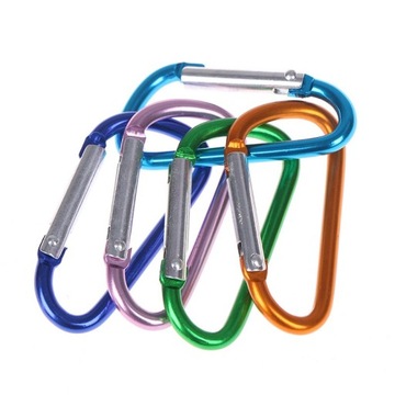 КАРАБИН 60 ММ БРЕЛОК С ПРЯЖКОЙ И КРЮКОМ КАРАБИНА