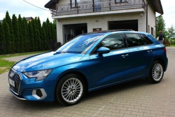 Audi A3 8Y Sportback 2.0 35 TDI 150KM 2021 Audi A3 Sportback Sportback 35TDI S tronic Advanced 150KM Bezwypadkowy Ser, zdjęcie 15