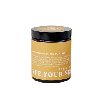 SEE YOUR SKIN, balsam nawilżający do ciała, 180 ml