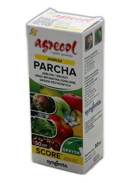 SCORE 250 EC zwalcza choroby grzybowe 50ml Agrecol
