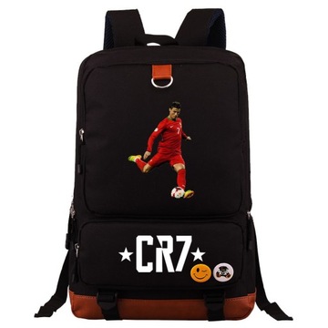 TORNISTER Z NADRUKIEM GWIAZDY PIŁKI NOŻNEJ CRISTIANO RONALDO PLECAK
