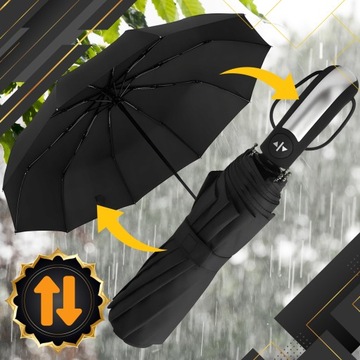 Зонтики с большим складным водонепроницаемым зонтиком xl strong+cover