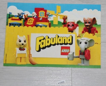 КАТАЛОГ LEGO 1986 114382 FABULAND K3303