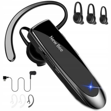 PREZENT NA ŚWIĘTA BEZPRZEWODOWA SŁUCHAWKA NEW BEE BLUETOOTH 24h ROZMÓW B41