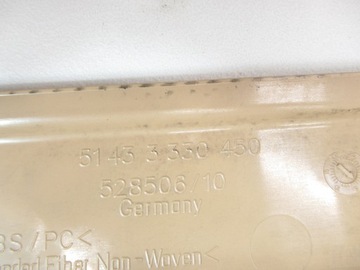 Крышка багажника, держатель рулонной шторы BMW e83 X3