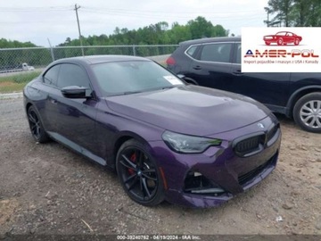 BMW Seria 2 G42-U06 2023 BMW M2 2023r, M240I, XDrive, 3.0L 3.0 Benzyna 453KM