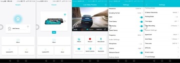 Зеркальный рекордер 2K 10, камера заднего вида, Wi-Fi, GPS