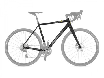 Rama gravel Author Aura XR6 + widelec carbon 58cm